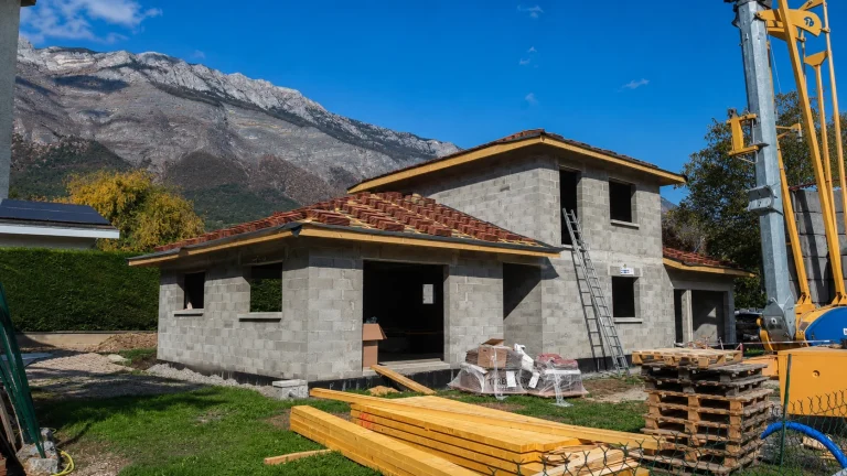 Construction sur mesure d’une villa moderne à Montbonnot